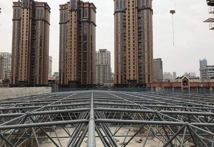 绥化螺栓球网架结构